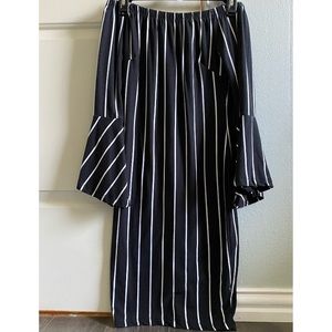 Off the shoulder dress